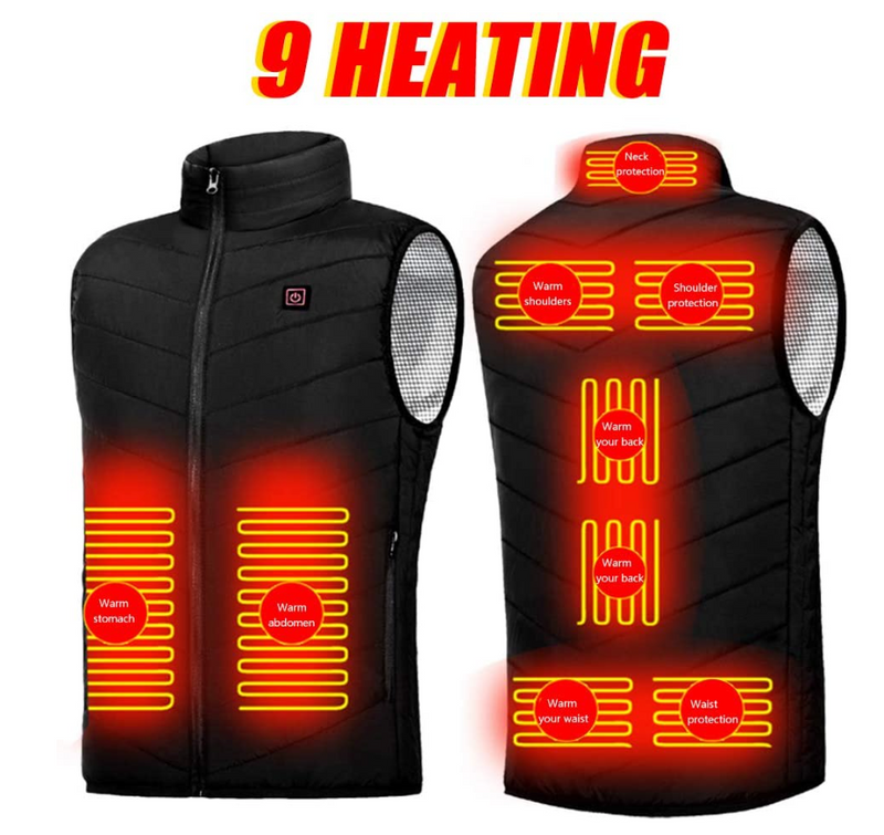 USB charged Electric Heated Vest
