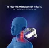 4D Magnetic Electric Pulse Heated Cervical Neck Massager.
