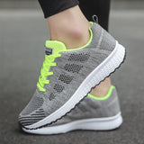 Lightweight  Air Cushion Lace up Sneakers for Women