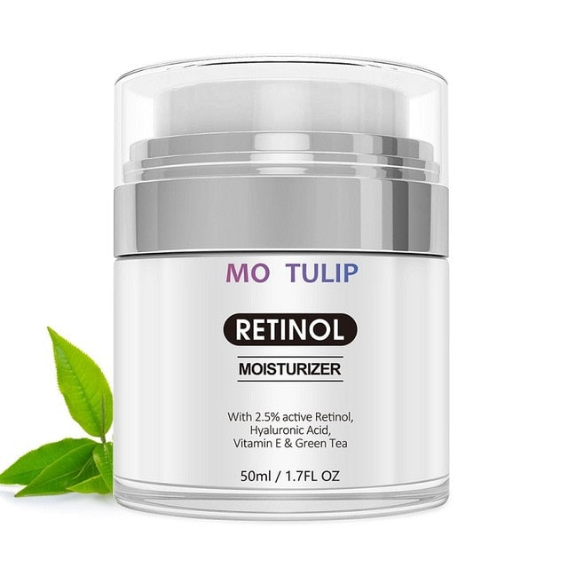 Anti Aging Cream with Hyaluronic Acid, 2.5% Active Retinol and Vitamin E