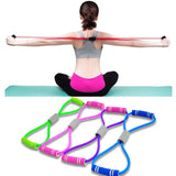 Elastic Yoga and Fitness Resistance Band