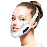 V-Shaped Face Lifting Massager with EMS micro current pulse, Electric V Face Lift Device with EMS Vibration Photon Light Therapy, V Face Shaping Massager