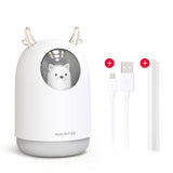 New Humidifier Cute Pet Mini Household Small Moisturizing Aromatherapy Car Creativity Air Bear USB Humidifier