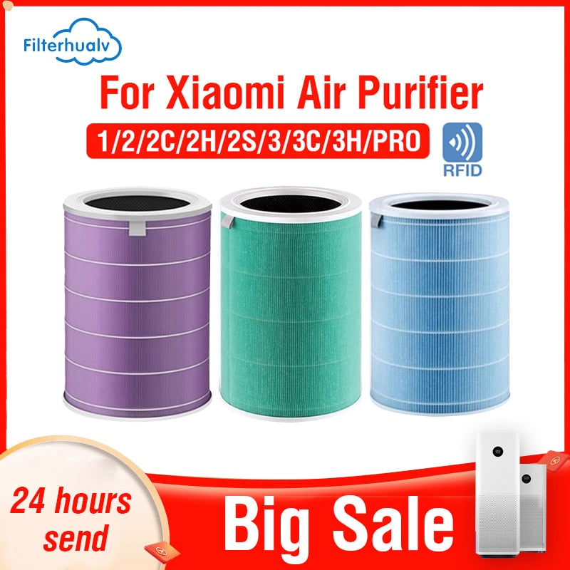 PM2.5 Hepa Filte Air Purifier 2 2C 2H 2S 3 3C 3H Pro Activated Carbon Filter Xiaomi Air Purifier 2S Filter